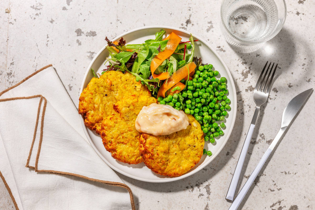Korma Spiced Fish Cakes