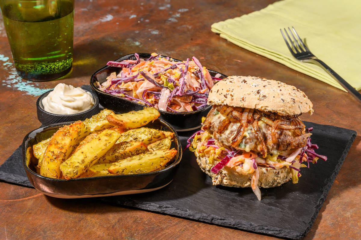 Le Bistrot Burger au bleu