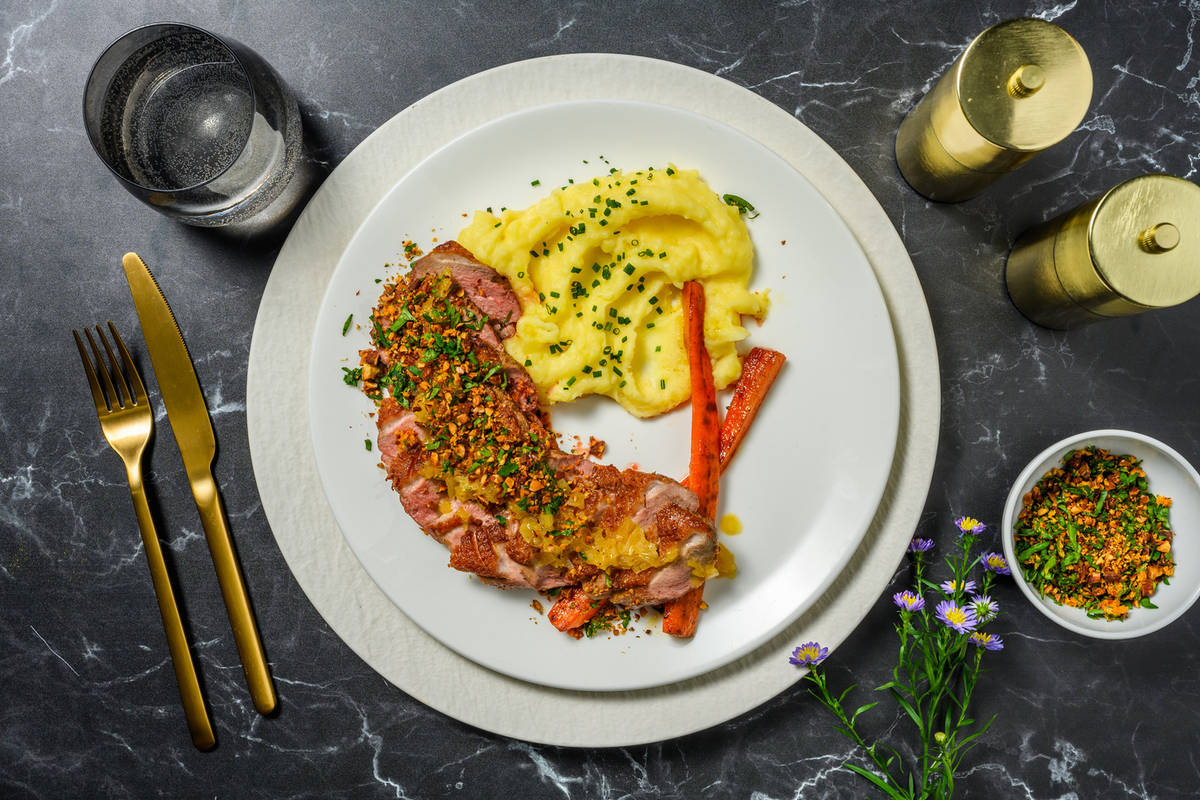 Filet de canard sauce à l’orange & gremolata