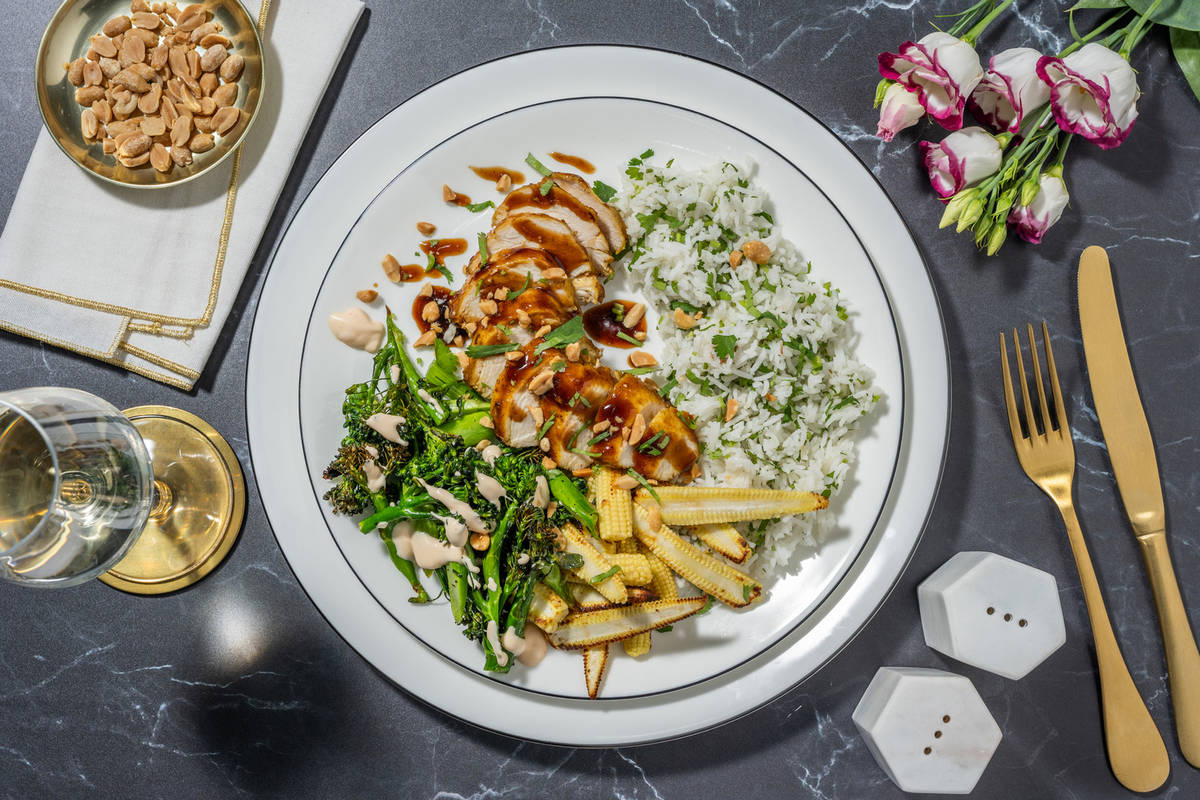 Sticky Teriyaki Glazed Chicken Breast