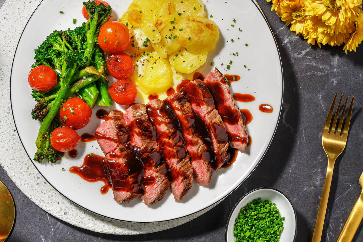21 Day Aged Rump Steak and Truffled Dauphinoise