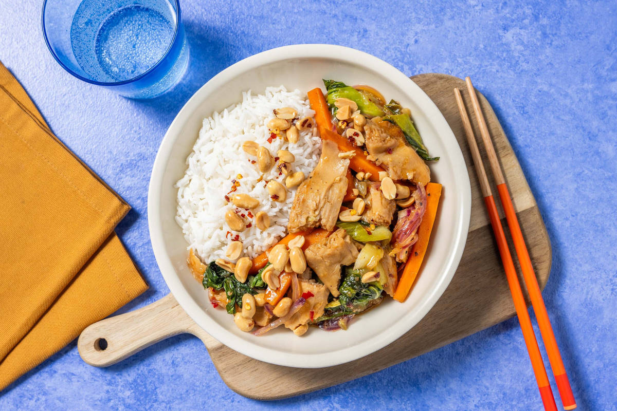 Thailändsk vegetarisk gryta
