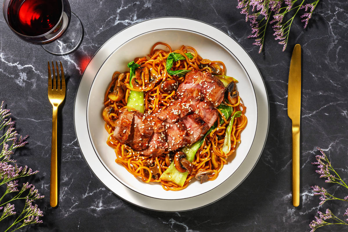 Sesame Honey Roasted Duck Breast