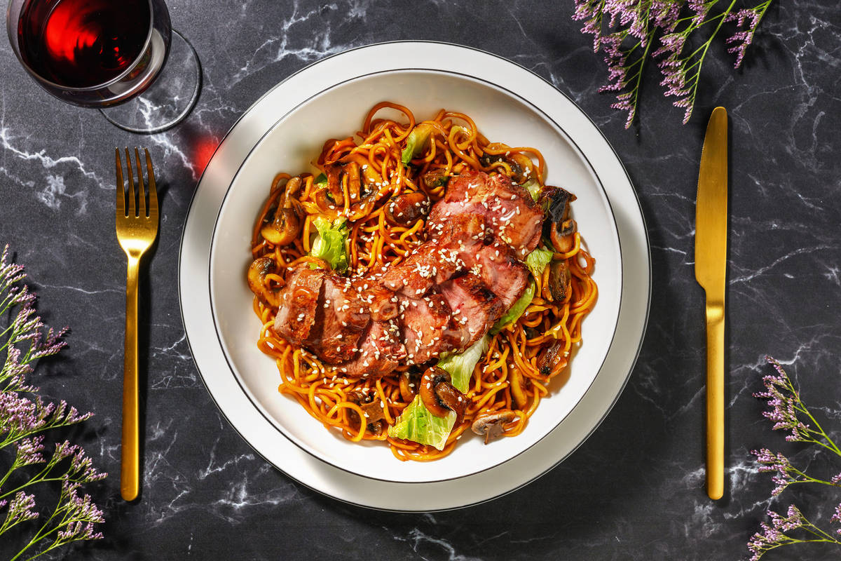 Sesame Honey Roasted Duck Breast