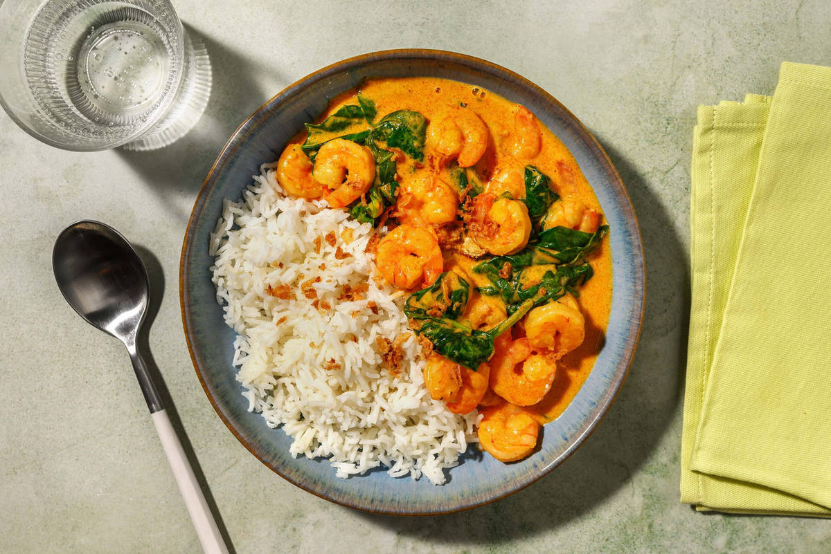 Tandoori King Prawn Masala Curry