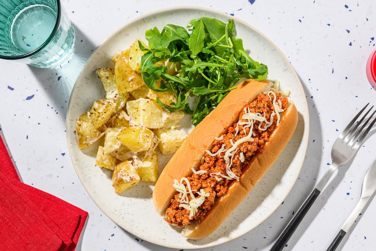 Mexican Style Spiced Pork Loaded Buns