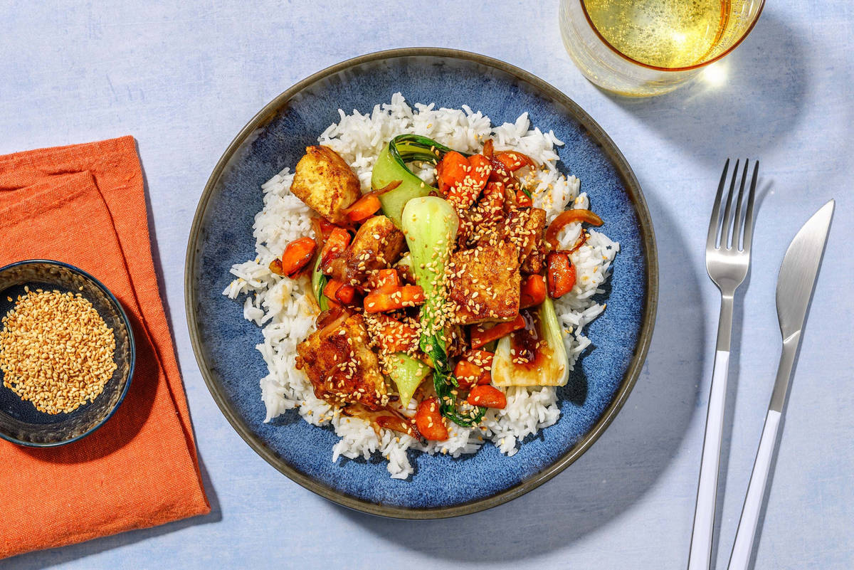 Hoisin Tofu Stir-Fry