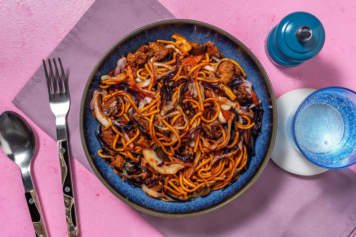 Super Quick Bulgogi Beef Noodles