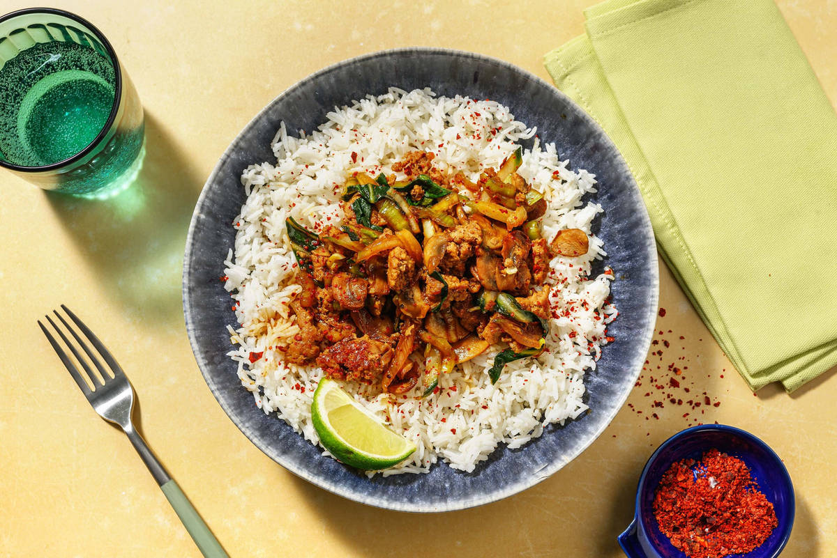 Fragrant Pork and Mushroom Stir-Fry