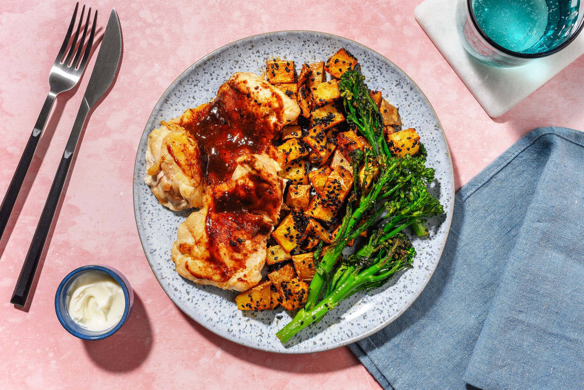 Hoisin Chicken Breast Traybake