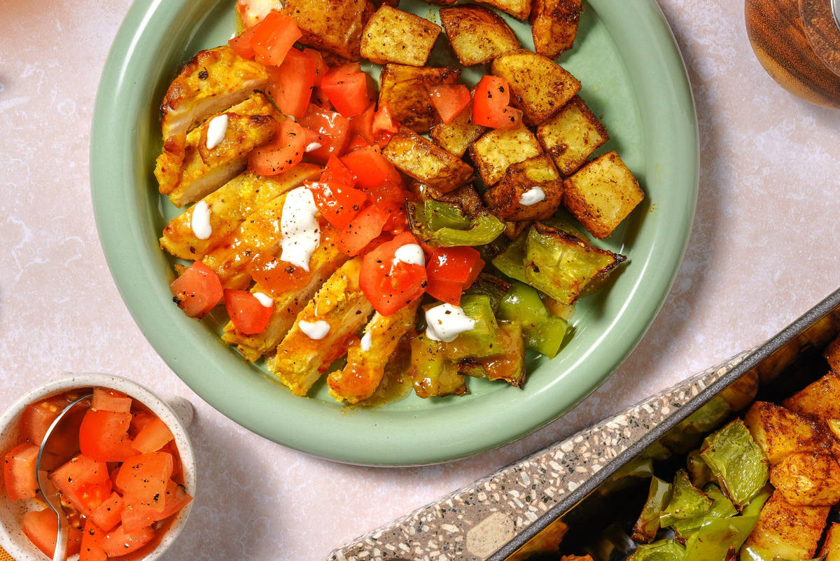 Fuss-Free Tandoori Inspired Chicken Breast Traybake