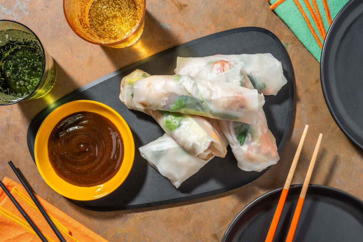 Vietnamese rijstvelloempia's