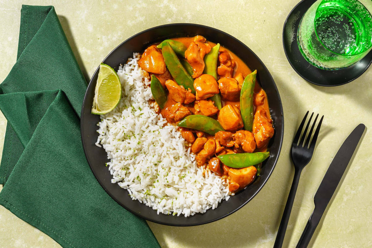 Indonesian Style Coconut Chicken Curry