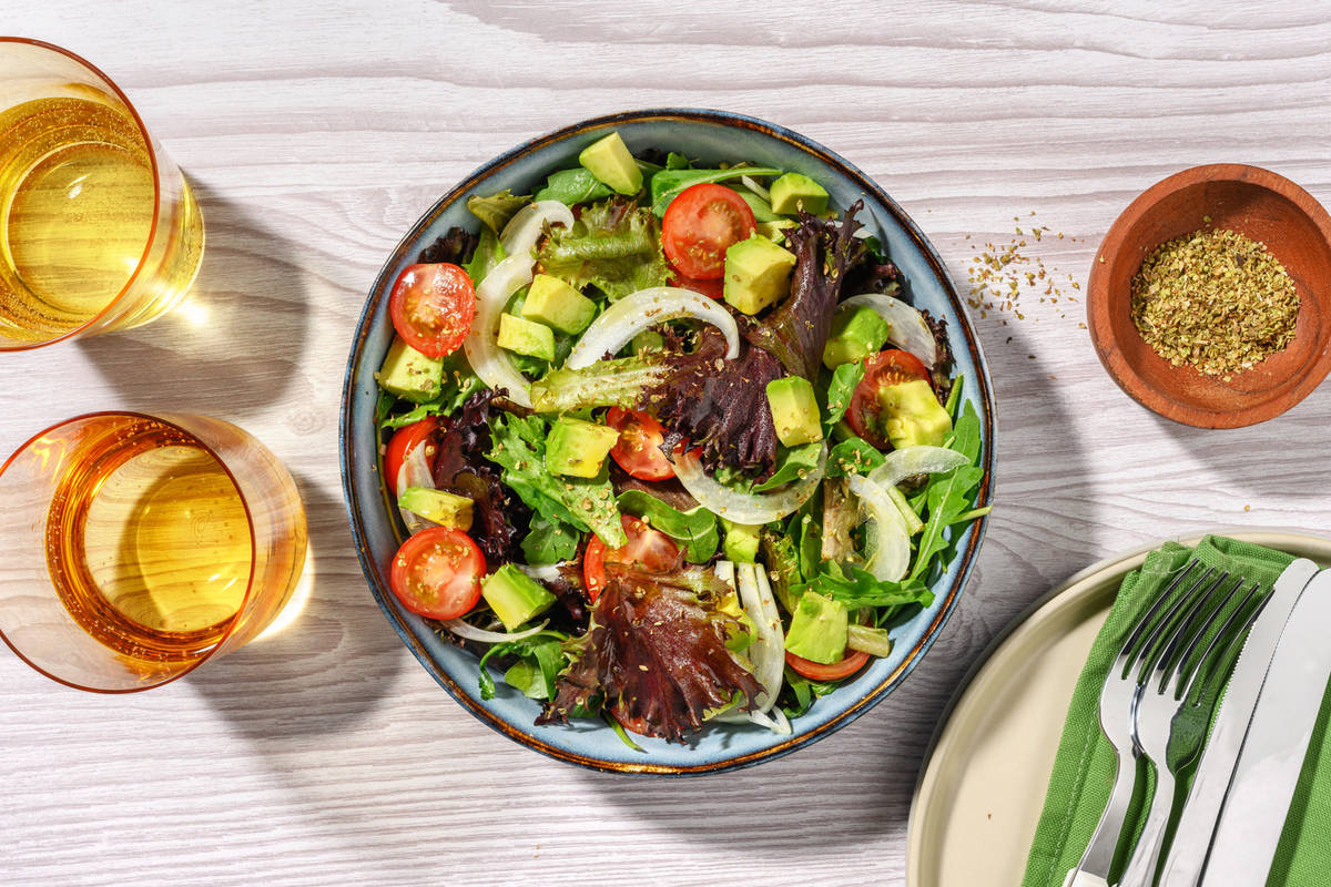 Insalata fresca alla messicana
