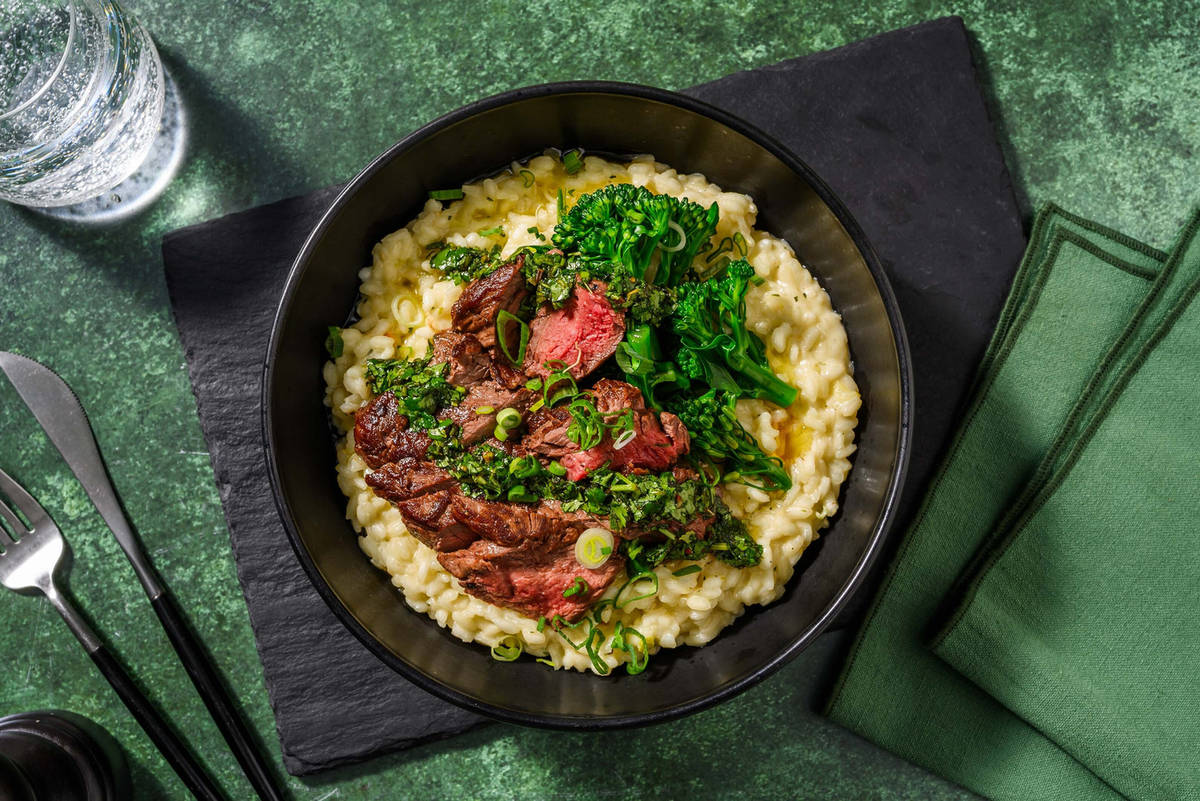 Steak au chimuchurri 