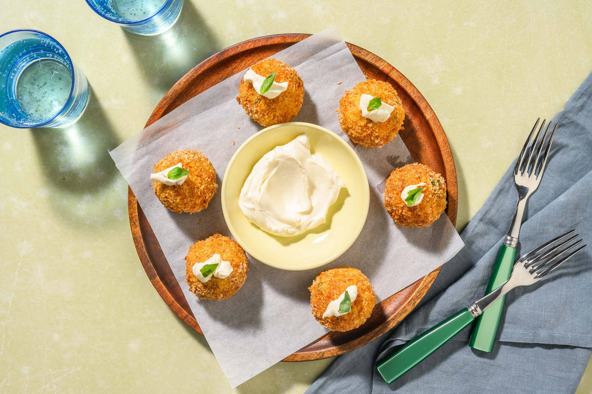 Italienskinspirerad arancini