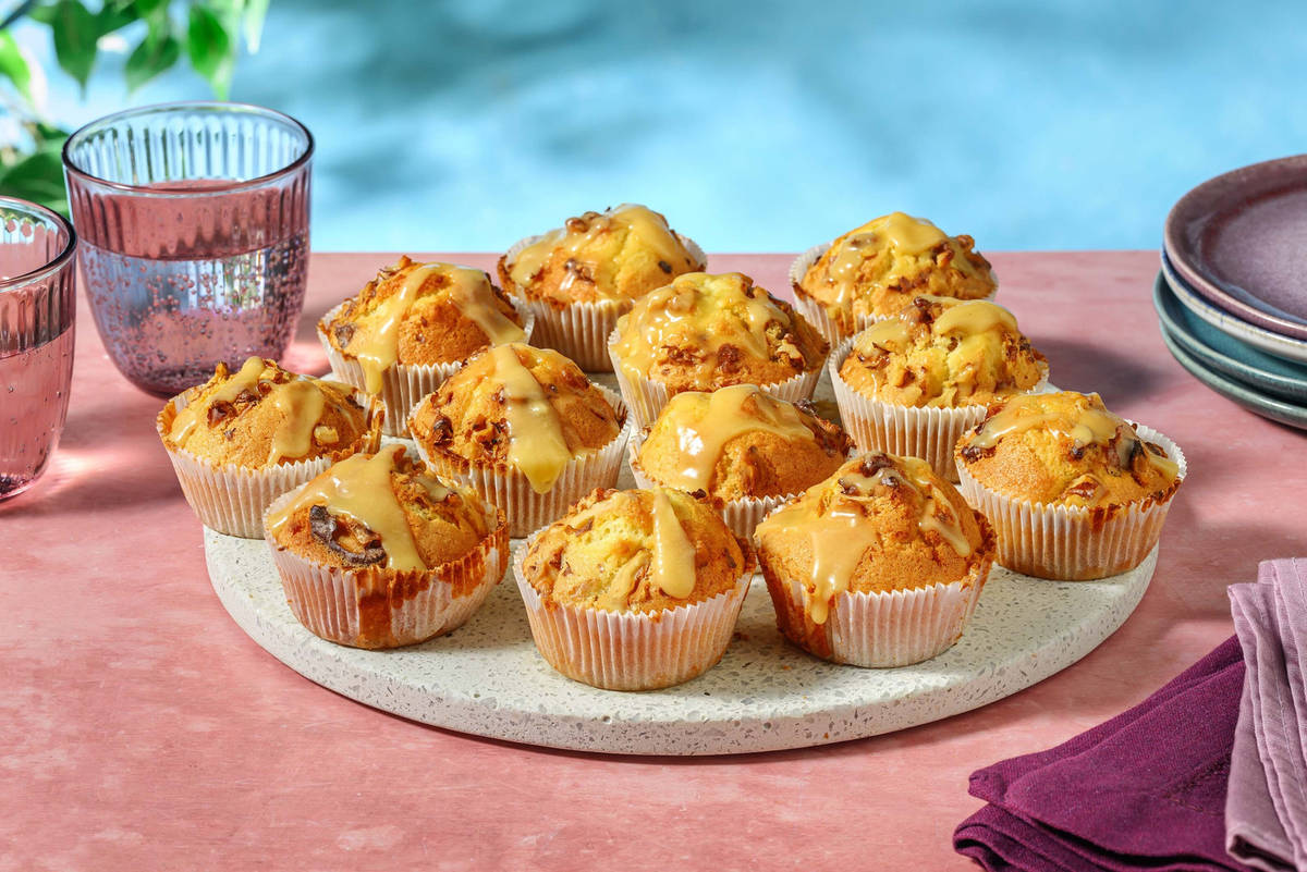 Päron- och ingefärsmuffins