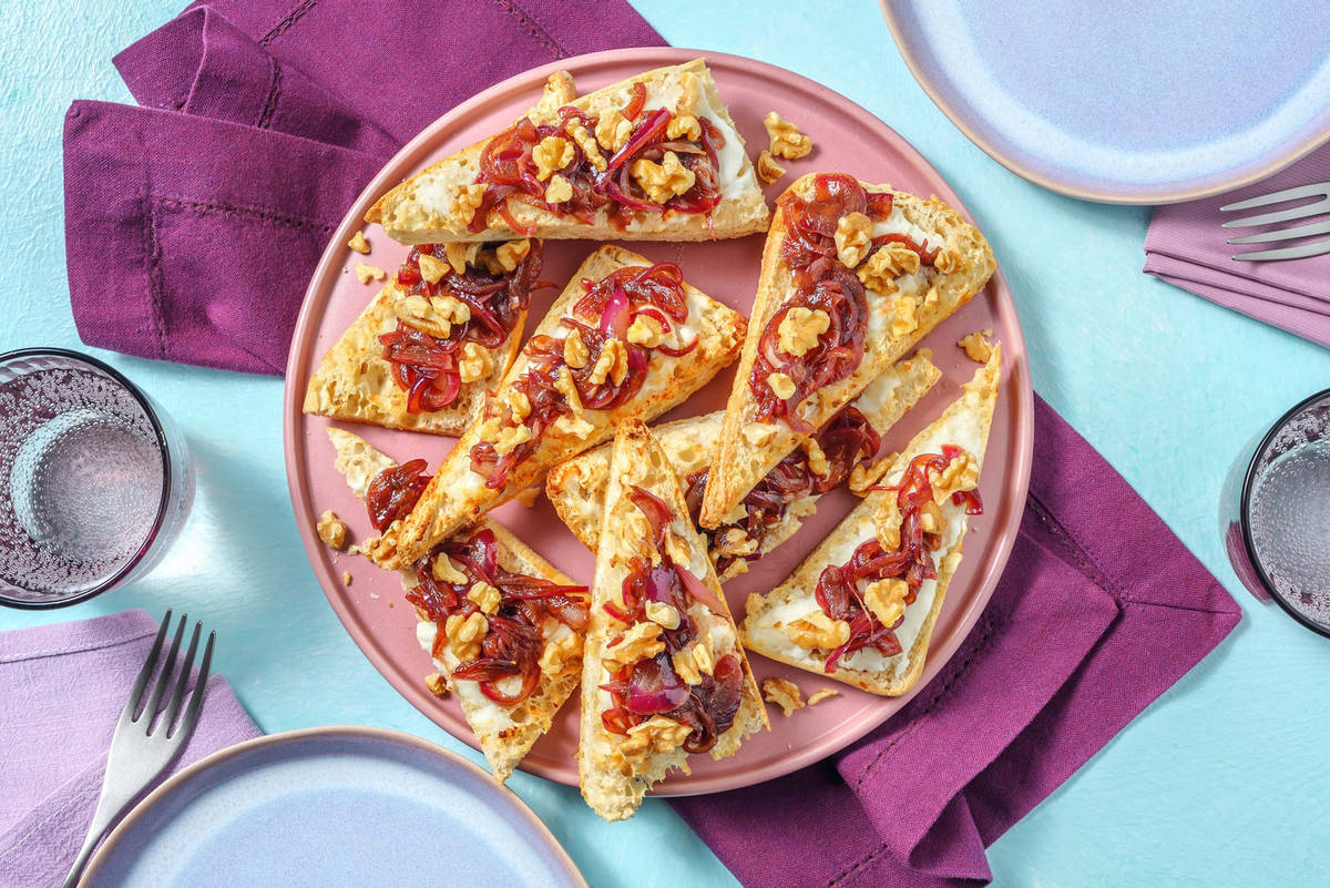 Goat's Cheese Bruschetta