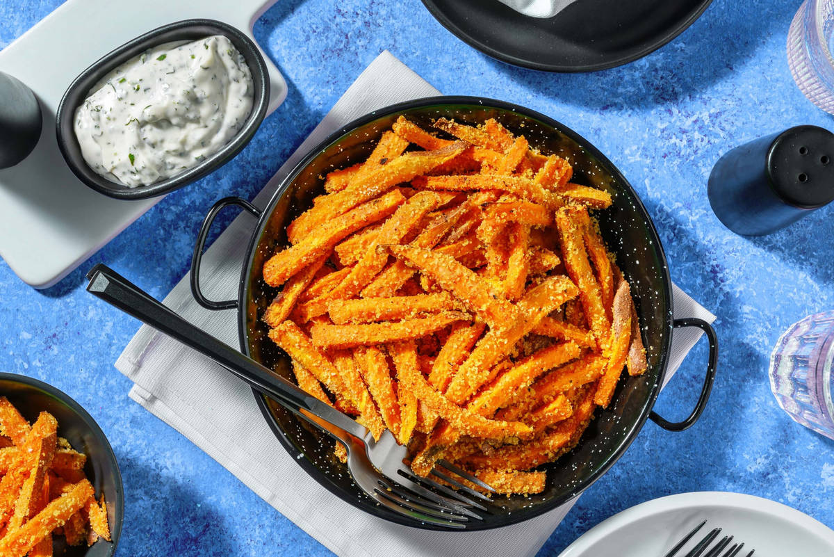 Spiced Sweet Potato fries