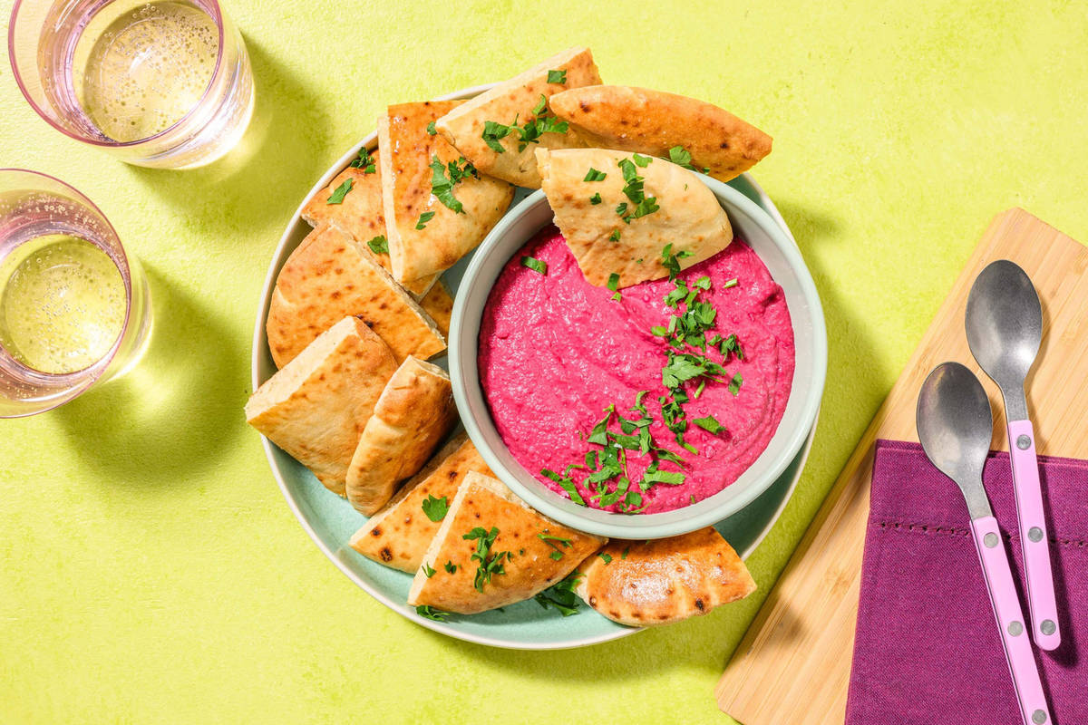 Pink hummus | Make yourself
