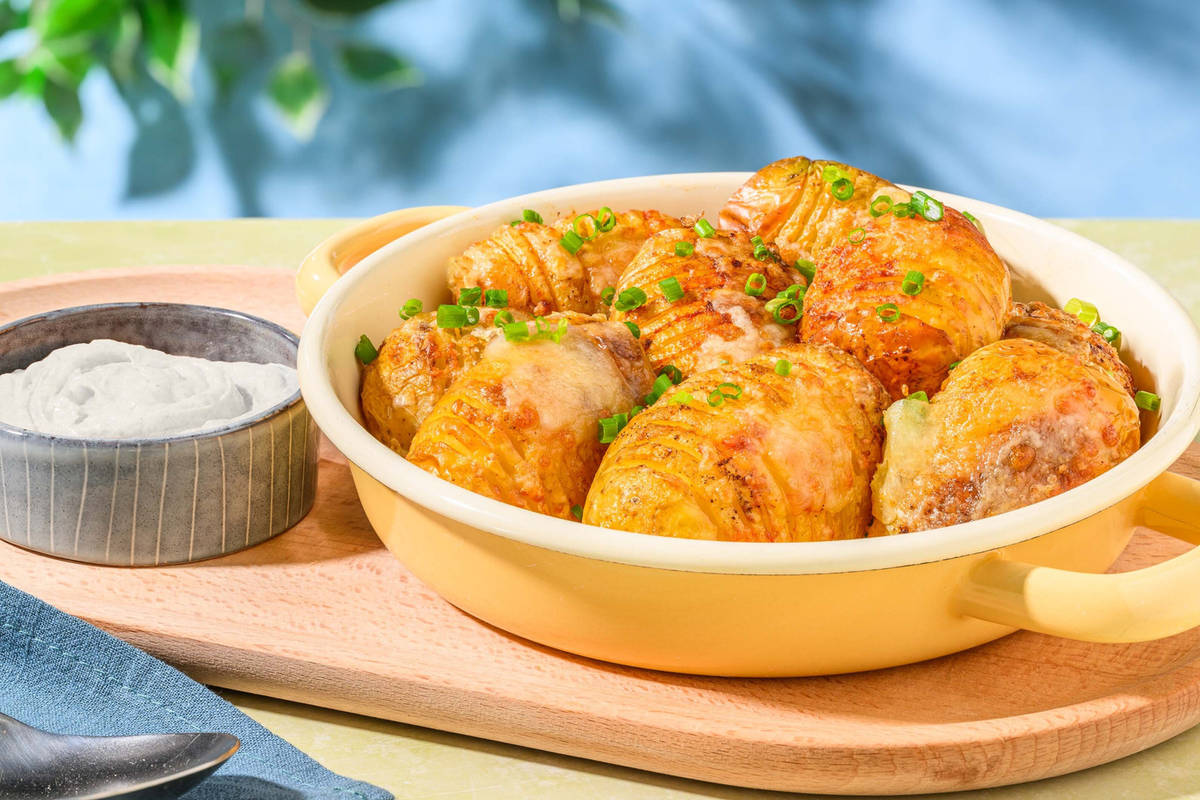 Hasselback Kartoffeln