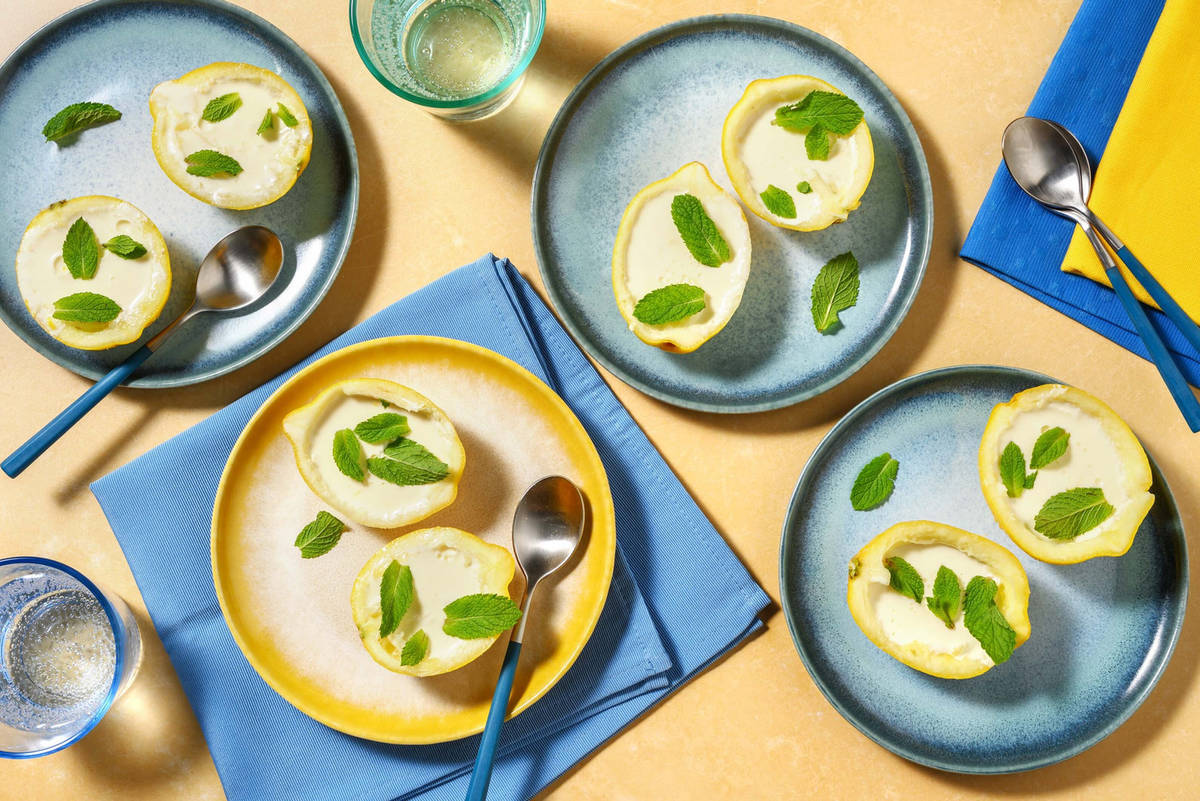 Lemon possets