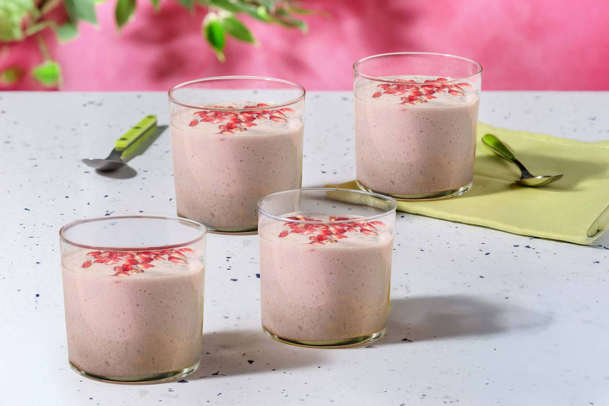 Pomegranate smoothie