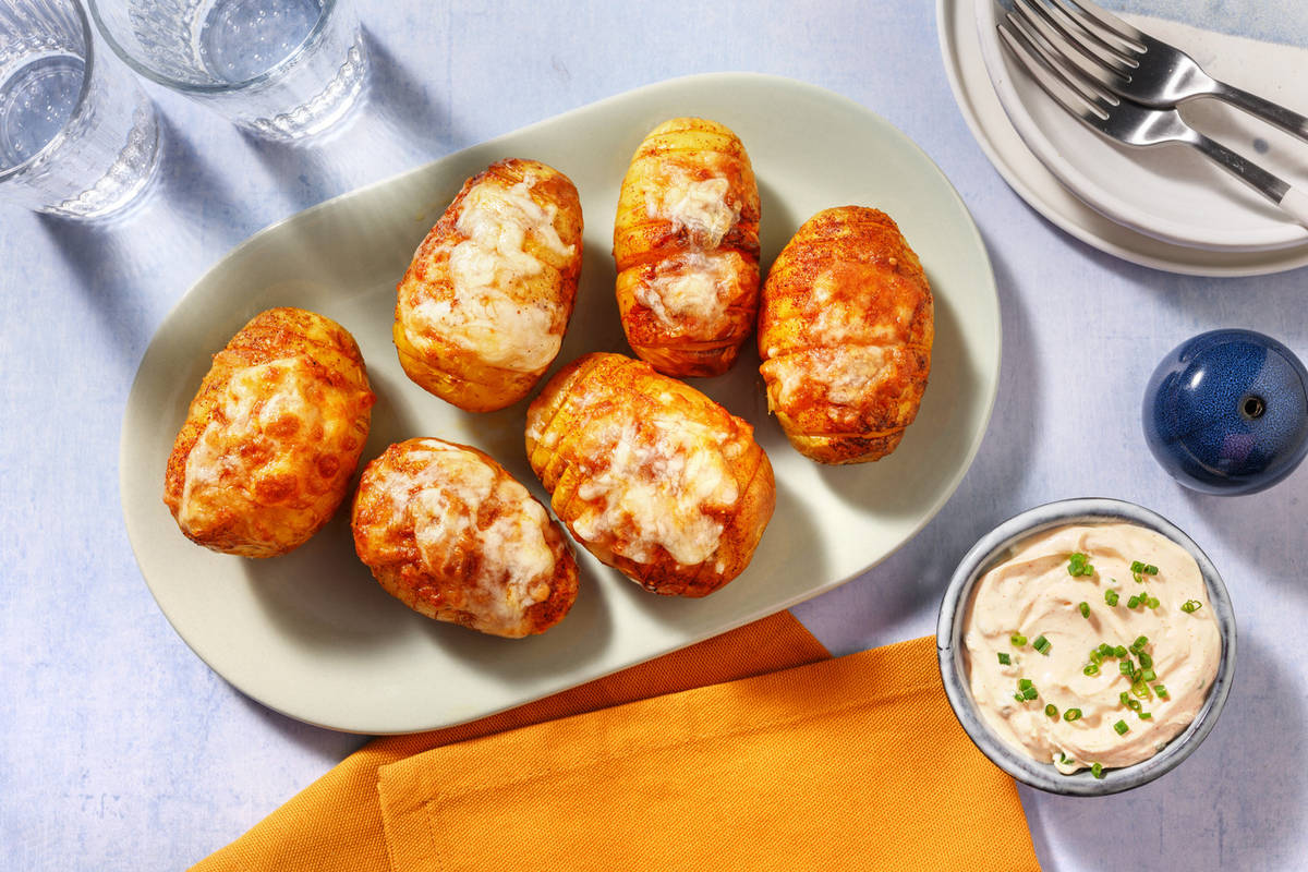 Chipotle Hasselback Potatoes