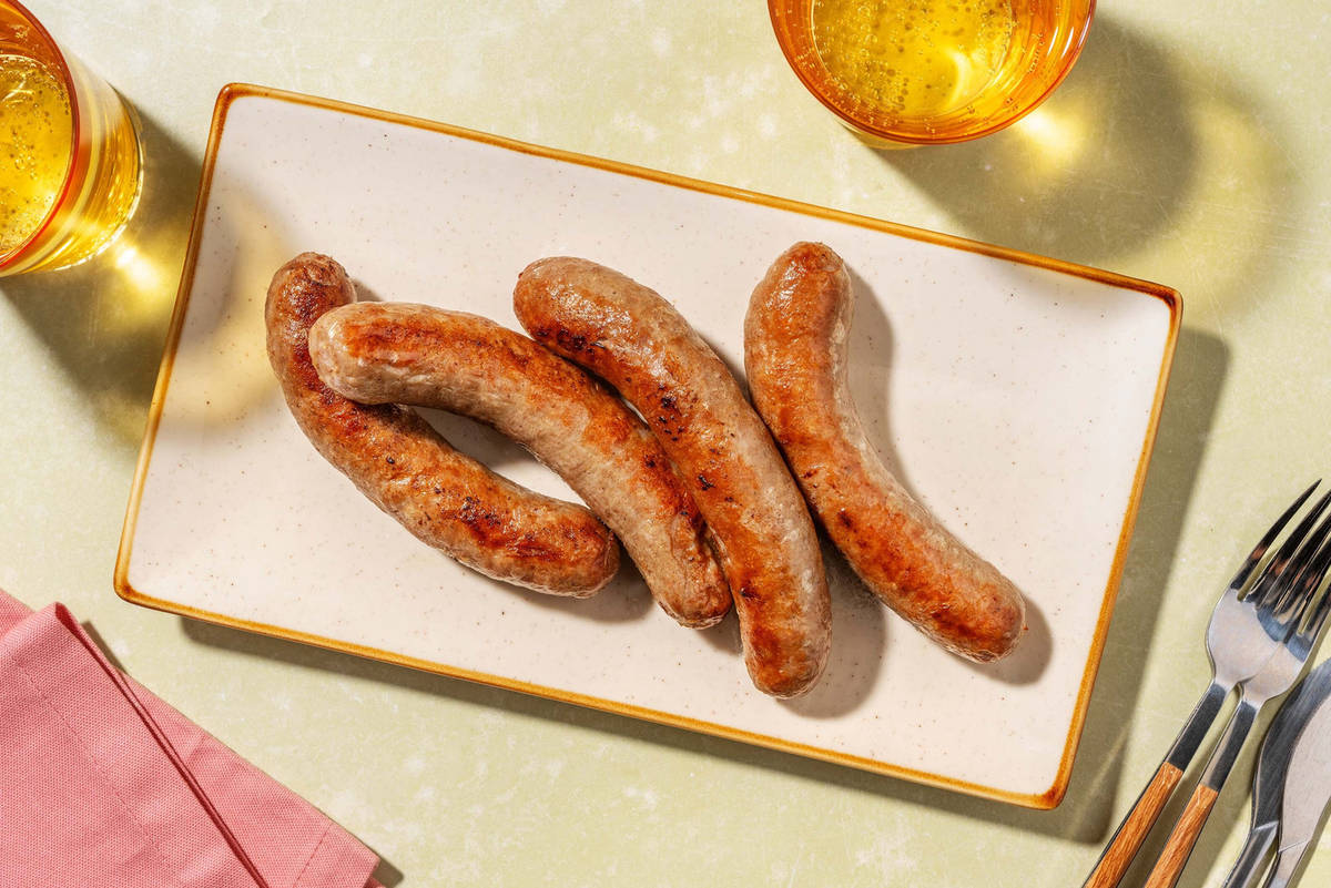 4 British Hickory Smoked Sausages