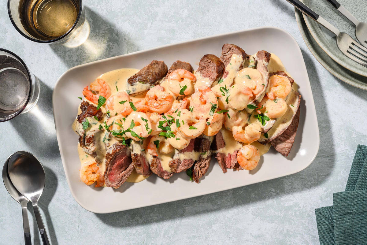 Surf 'n' Turf 21 Day Aged Rump Steak