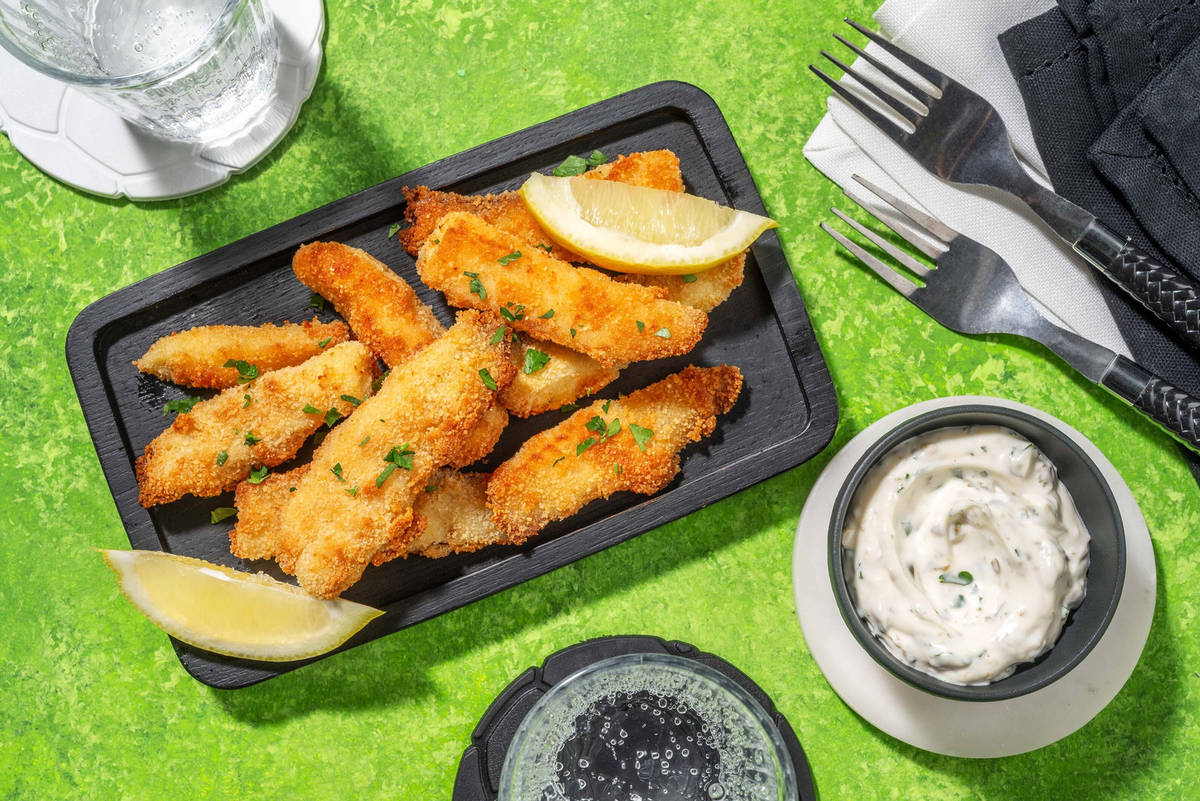 Homemade Basa Fish Fingers