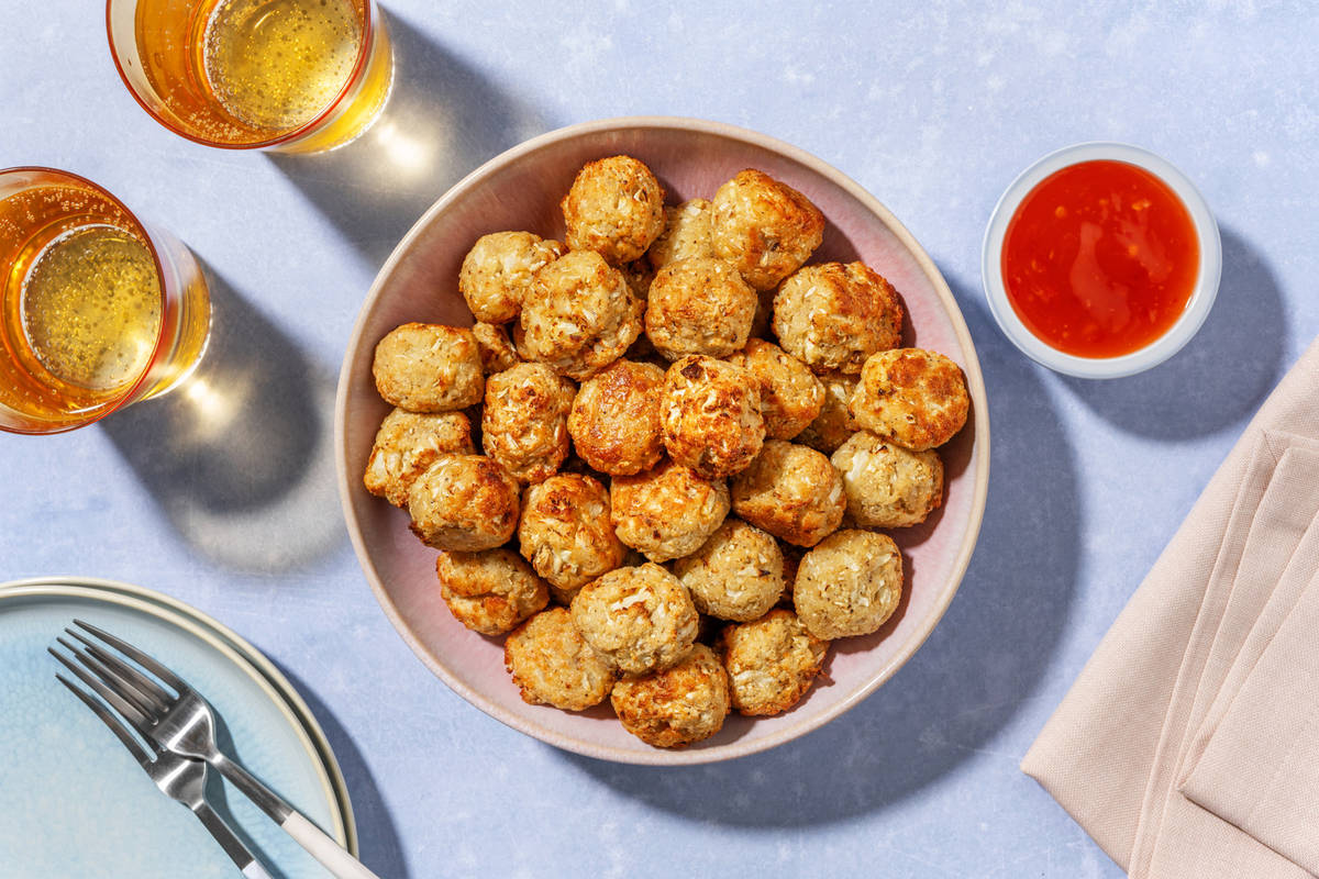 Cheesy Cauli Tot Bites