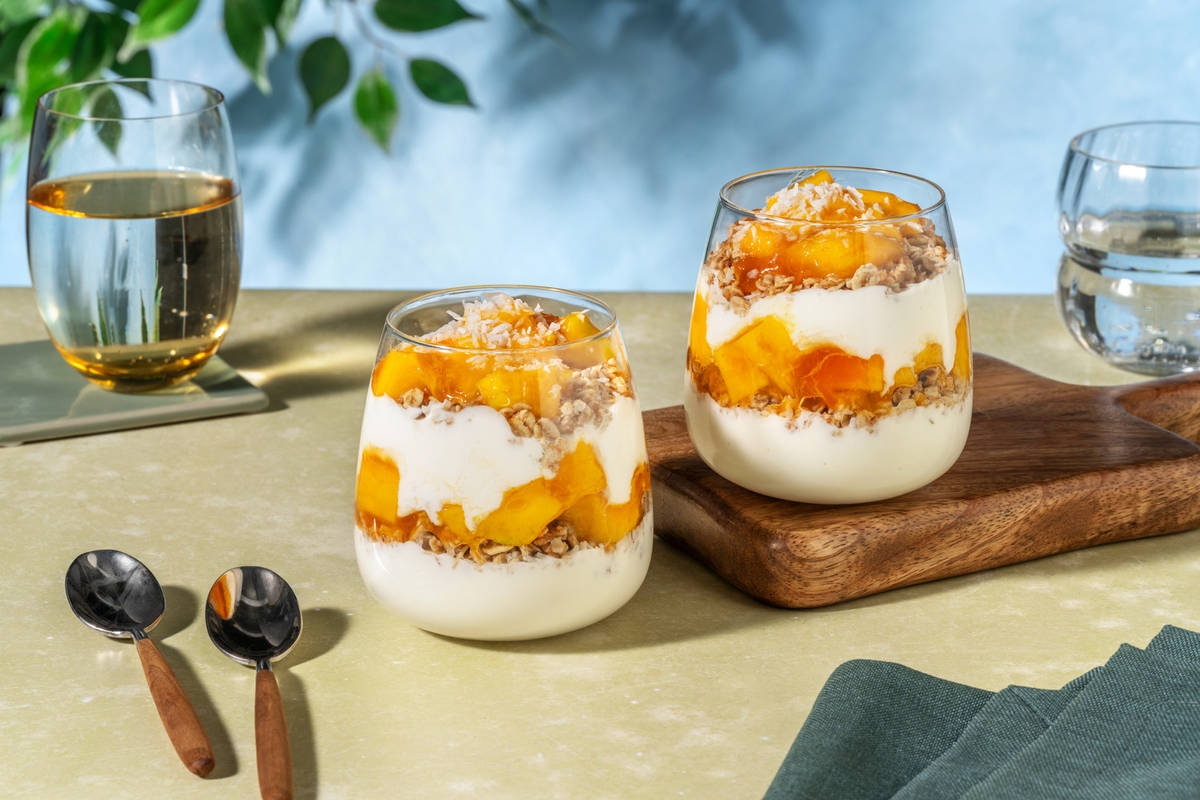  Sweet and Sticky Mango Parfait