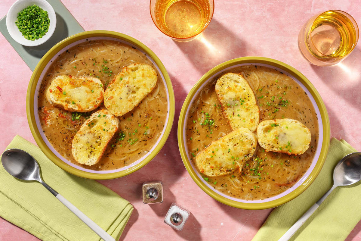 Creamy French Onion Style Soup