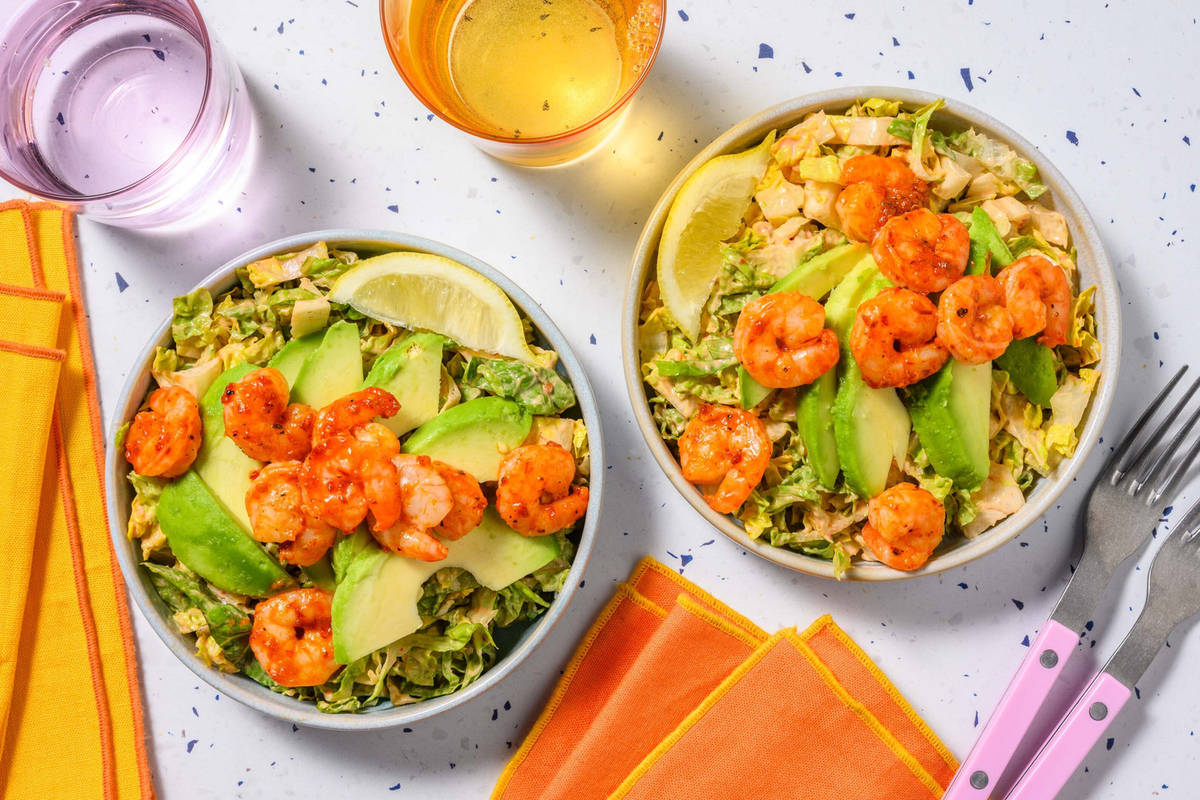  Sambal King Prawn Cocktail and Avocado Salad