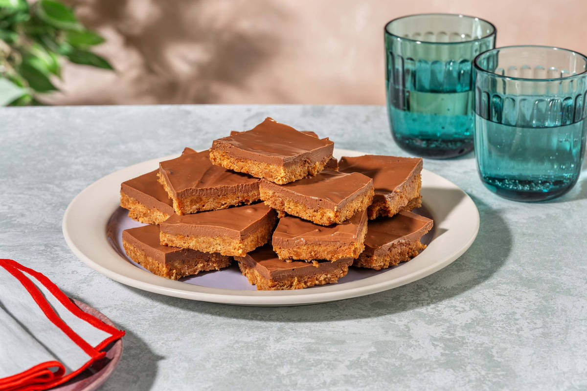 Chocolate and Speculoos Tiffin | No Oven Required