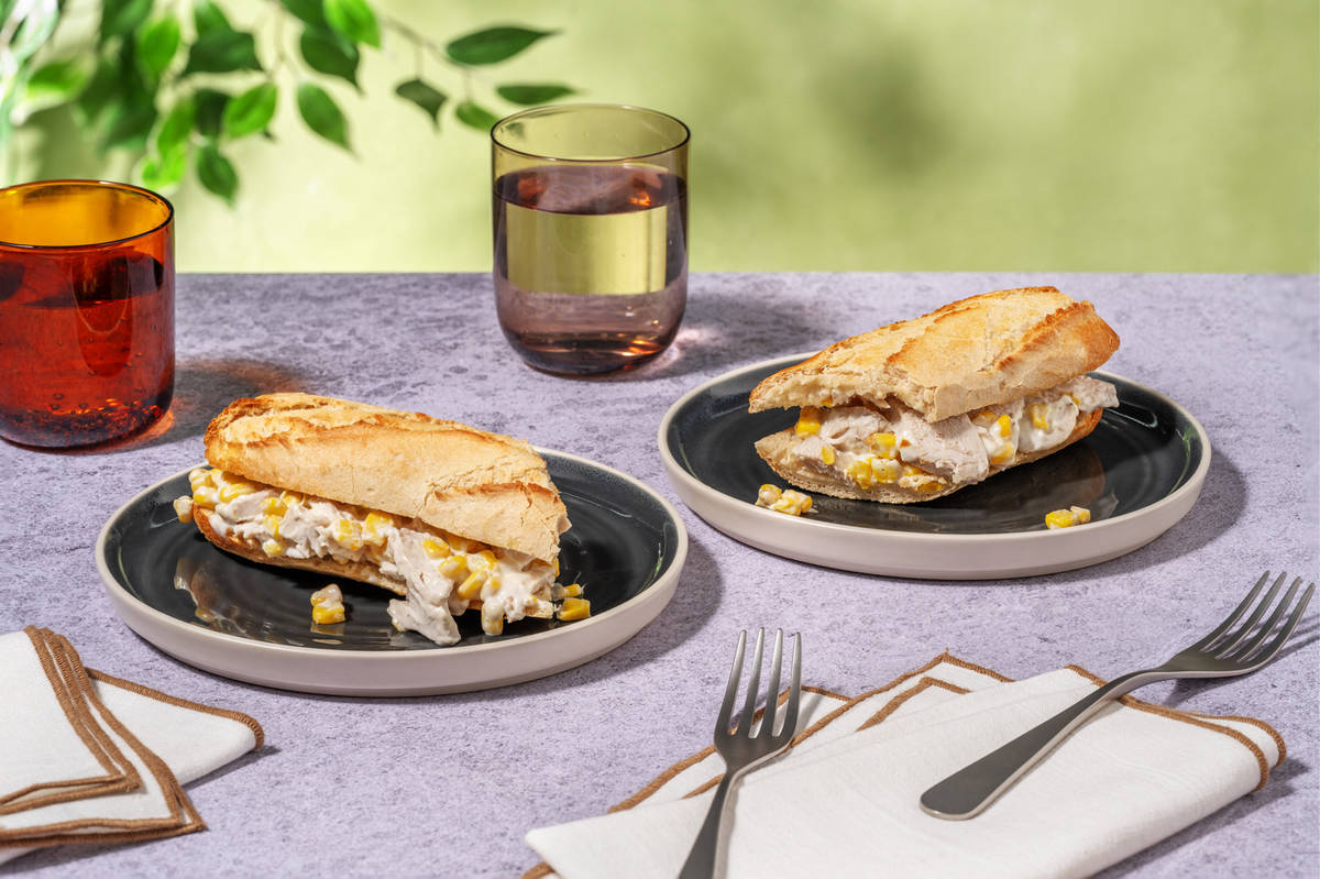 Chicken Sweetcorn Mayo Baguette Lunch Bundle