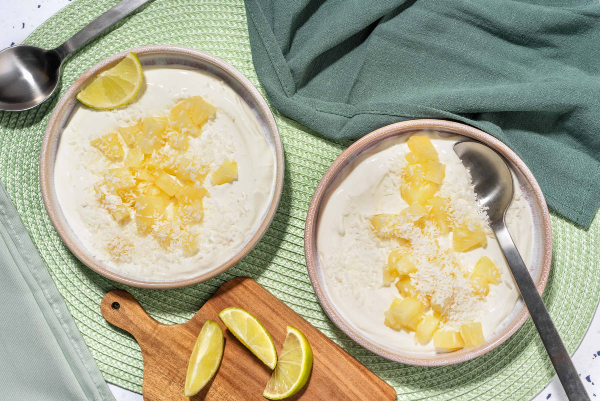 Tropical Pineapple Yoghurt Breakfast Bundle