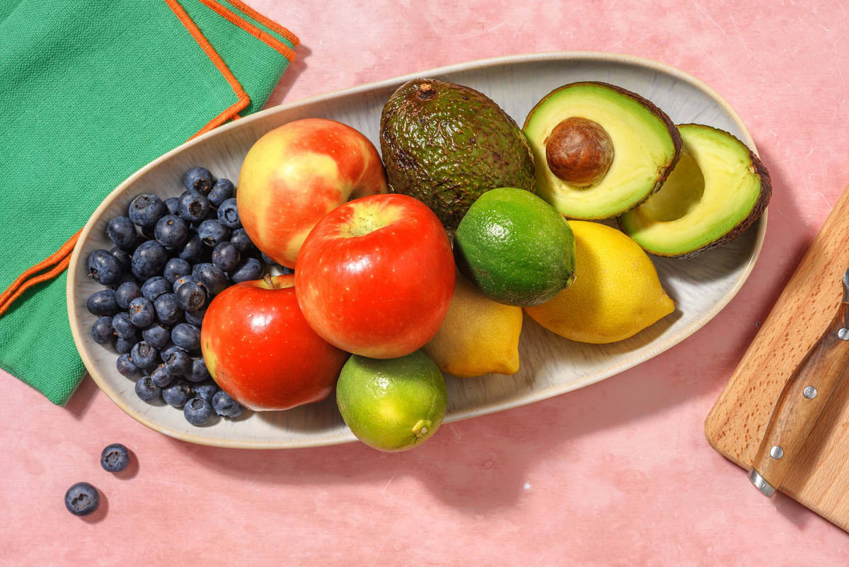 Colourful Fruit Bowl Selection