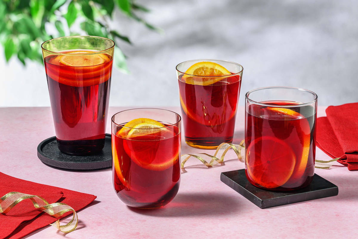 Zelfgemaakte glühwein