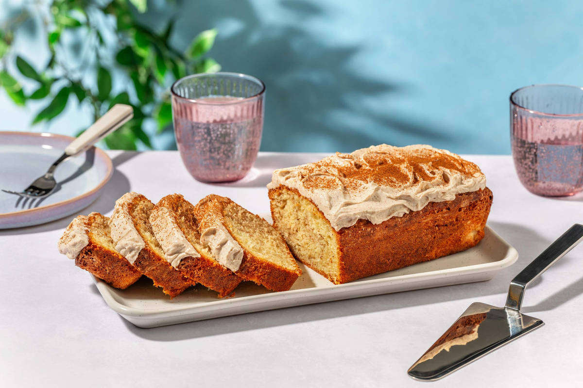 Chai latte cake