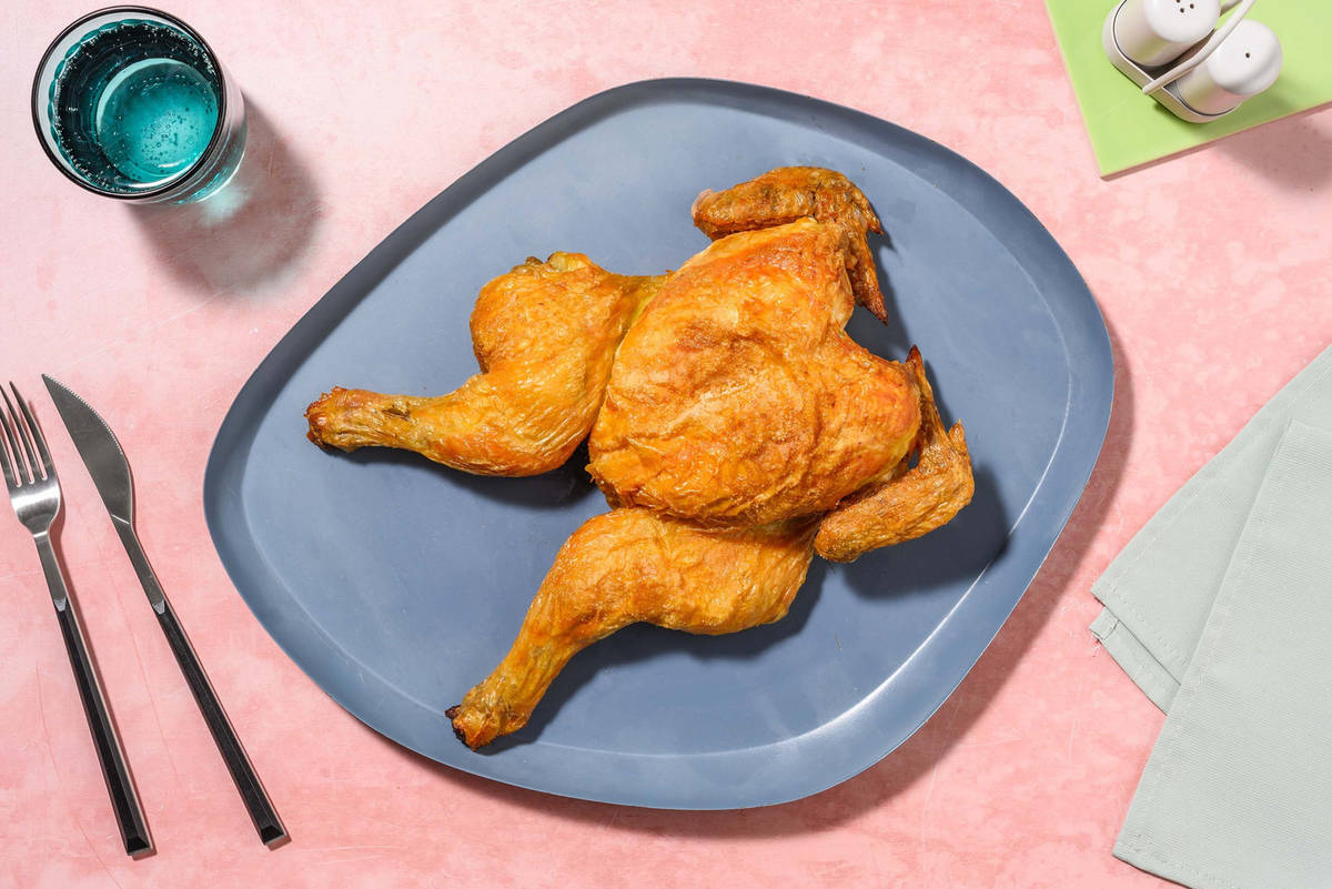 Whole Spatchcock Chicken (1100g)