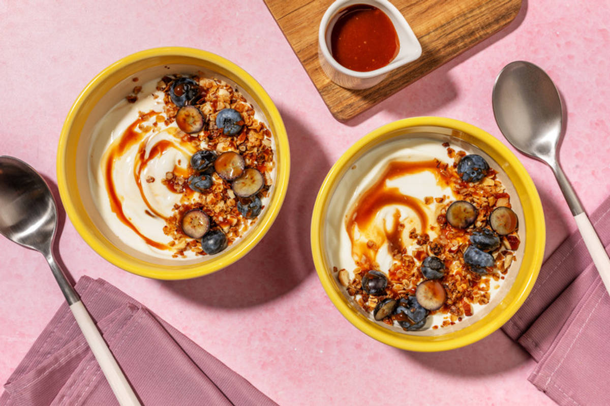 Nutty Granola & Caramel Yoghurt