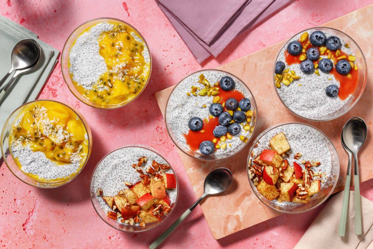 Chiapudding op 3 manieren