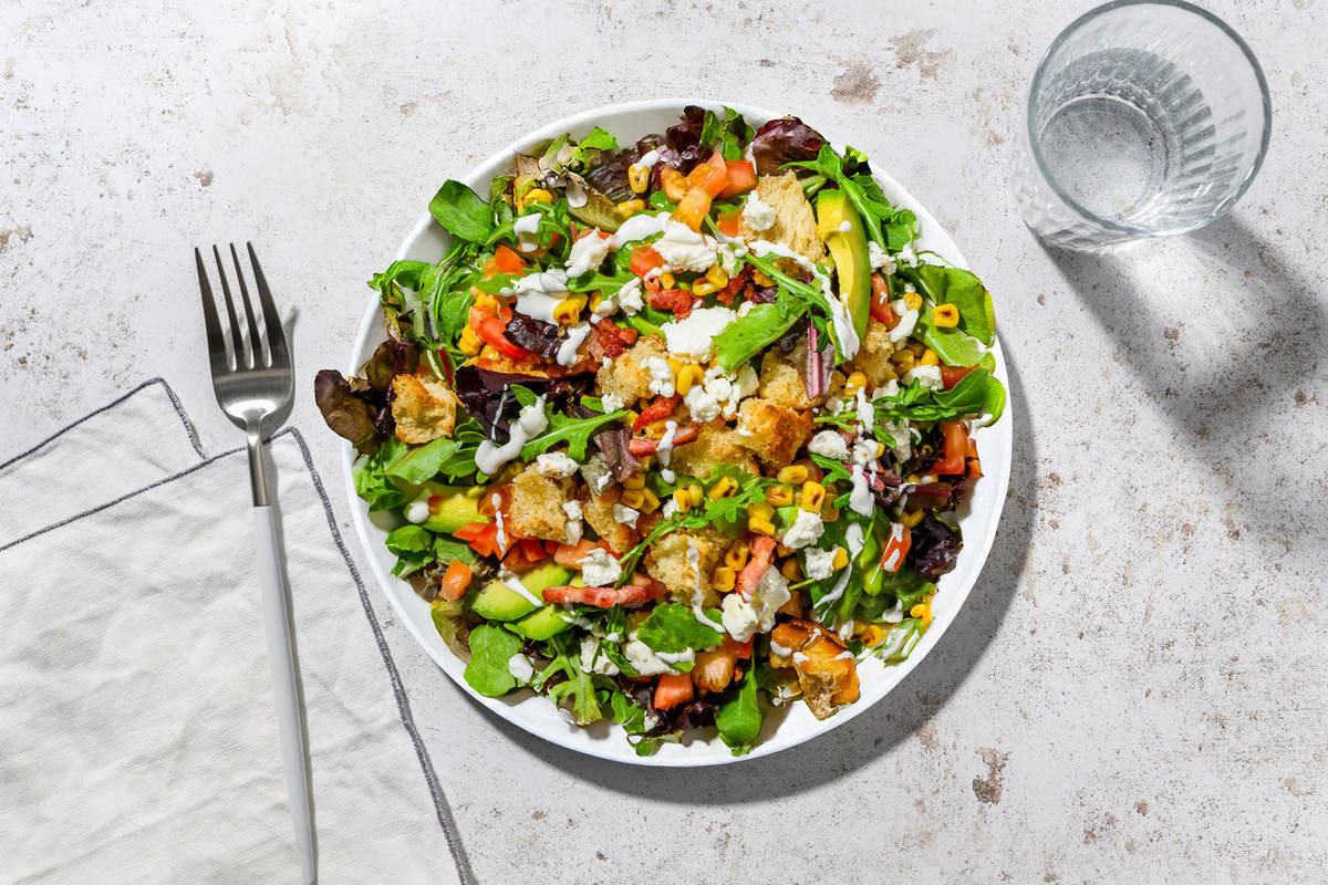 Californian Style Bacon & Avocado Sunshine Salad