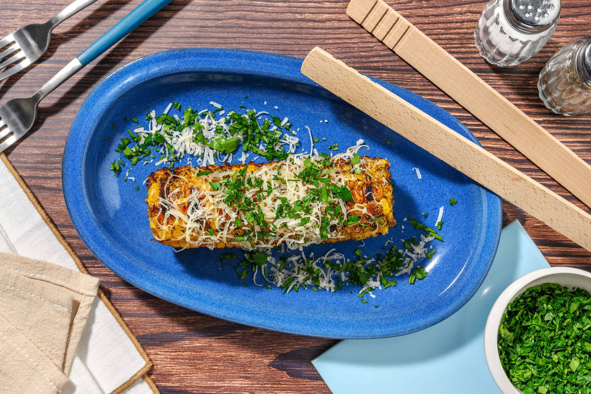 Maiskolf met Parmigiano Reggiano