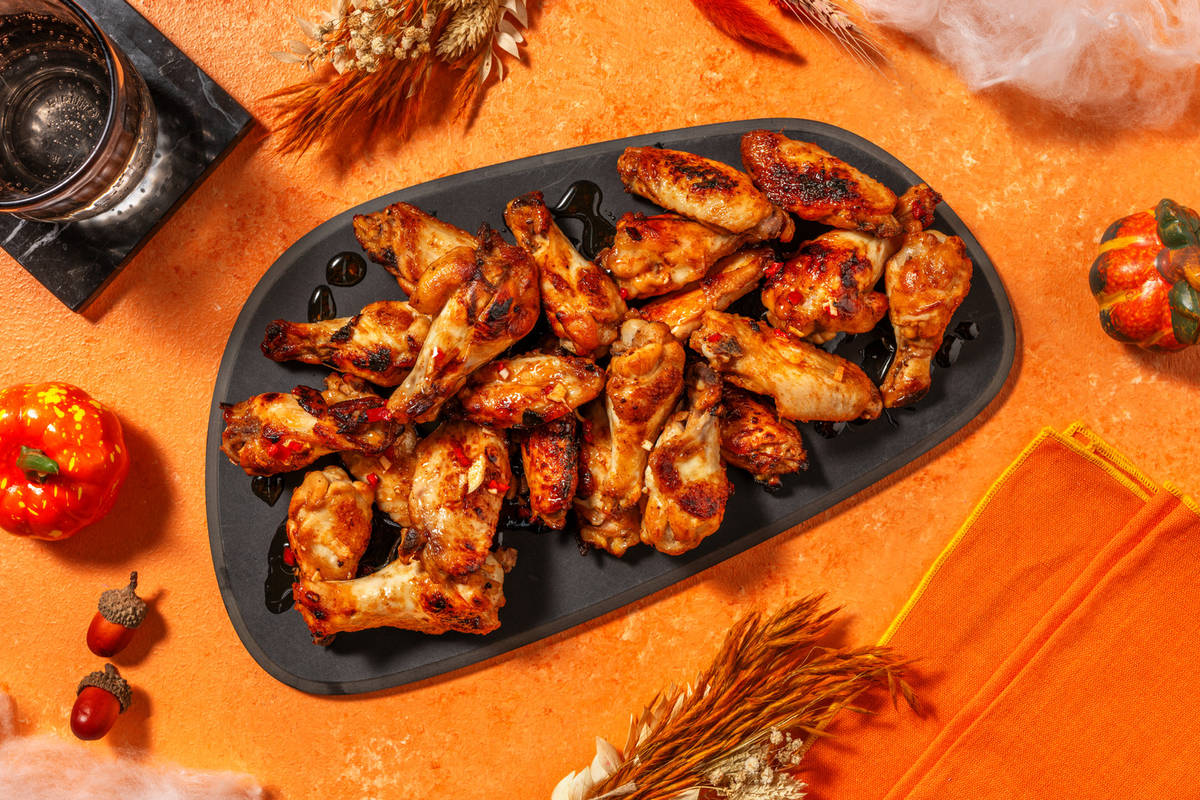 Ali di pollo piccanti in salsa Buffalo
