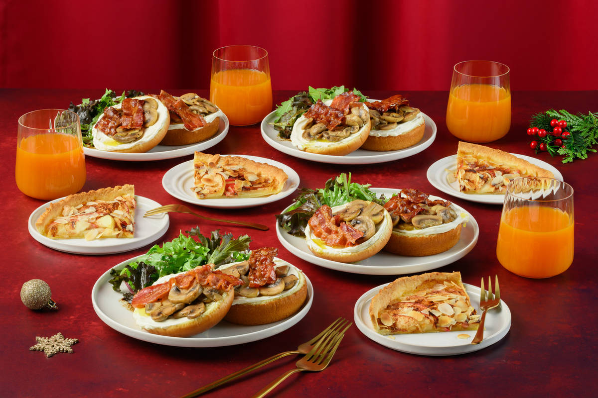Brunch : Buns forestiers bacon & tartes aux pommes