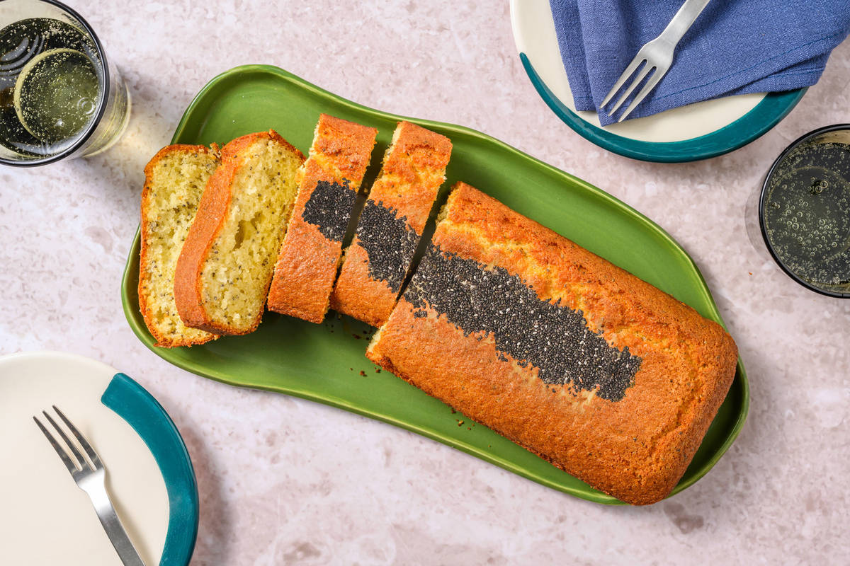 Cake citron & graines de chia