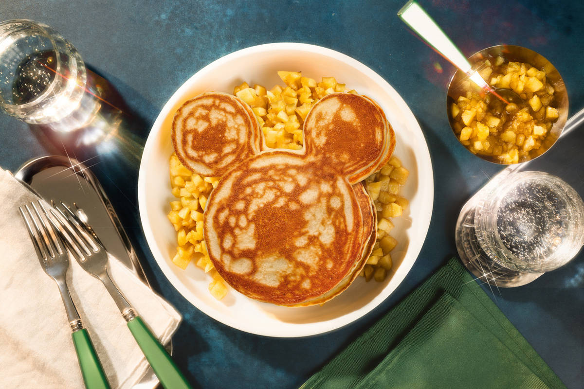 Pancakes Mickey festifs